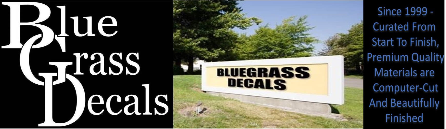 Bluegrass Decals - Store